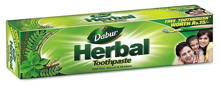 Dabur Herbal Toothpaste for Healthy Gums - 200gms