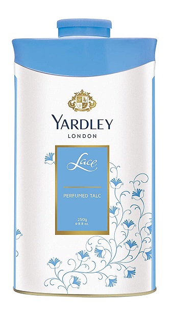 Yardley London Lace Talcum Powder, 250 g