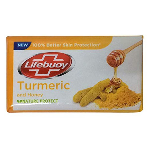 LIFEBUOY TURMERIC & HONEY BAR SOAP 125G Lifebuoy Turmeric & Honey bar Soap 125g