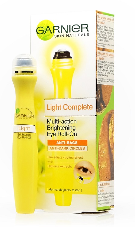 15ml Garnier Light Complete Brightening Eye Roll-On Anti-Bags Anti-Dark Circles