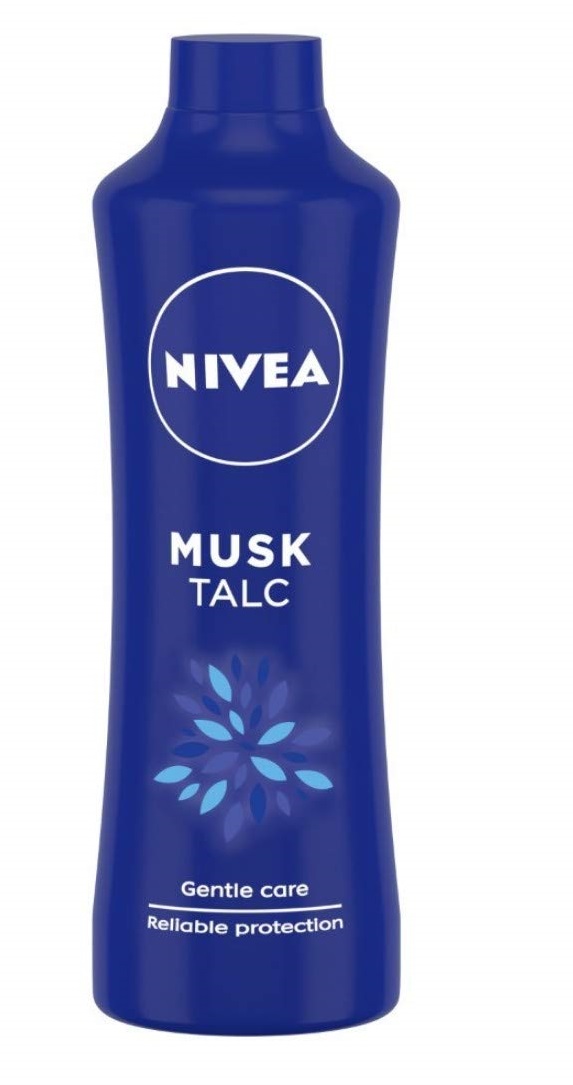 NIVEA Talc, Musk Mild Fragrance Powder, 400g