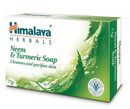 Himalaya Herbals Protecting Neem and Turmeric Soap, 125gm