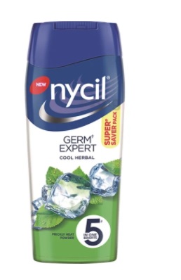 Nycil Germ Expert Prickly Heat Cool Herbal Powder