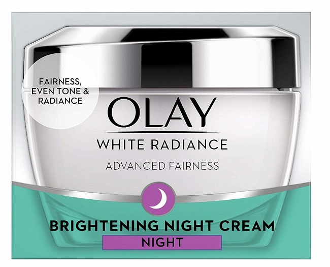 Olay White Radiance Advanced Night Essence Skin Cream Moisturizer, 50g