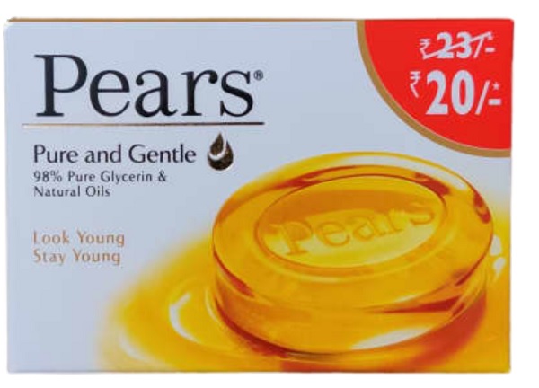 Pears Pure and Gentle soap (60g)