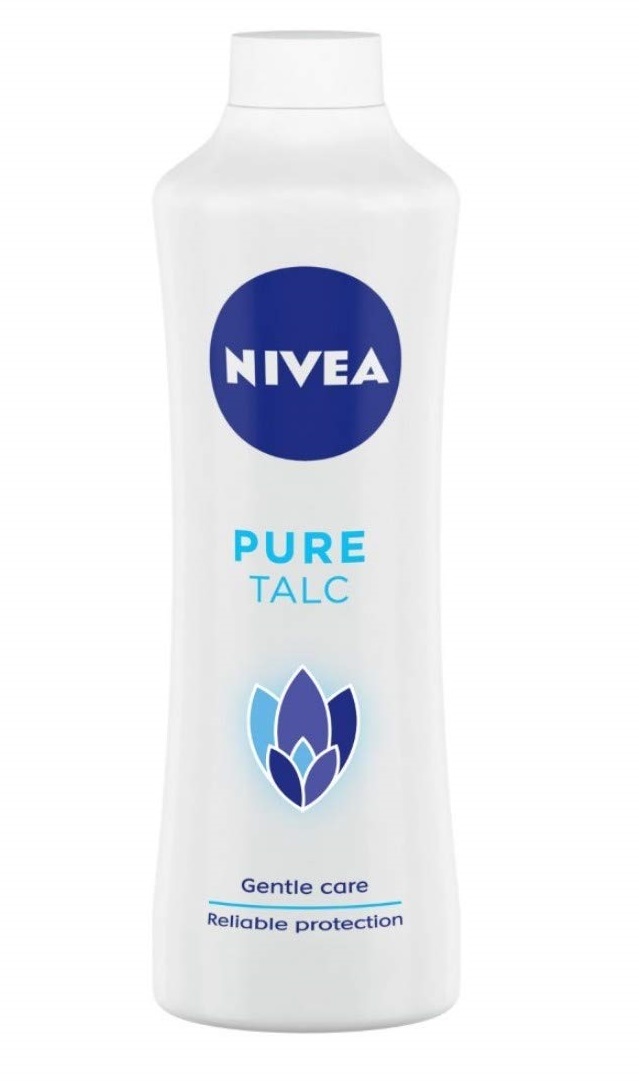 NIVEA Pure Talc, Gentle Care Talcum Powder, 400g