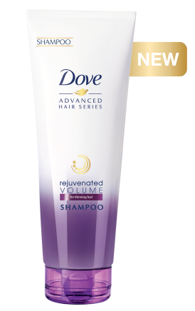 Dove Rejuvenated Volume Shampoo, 240ml