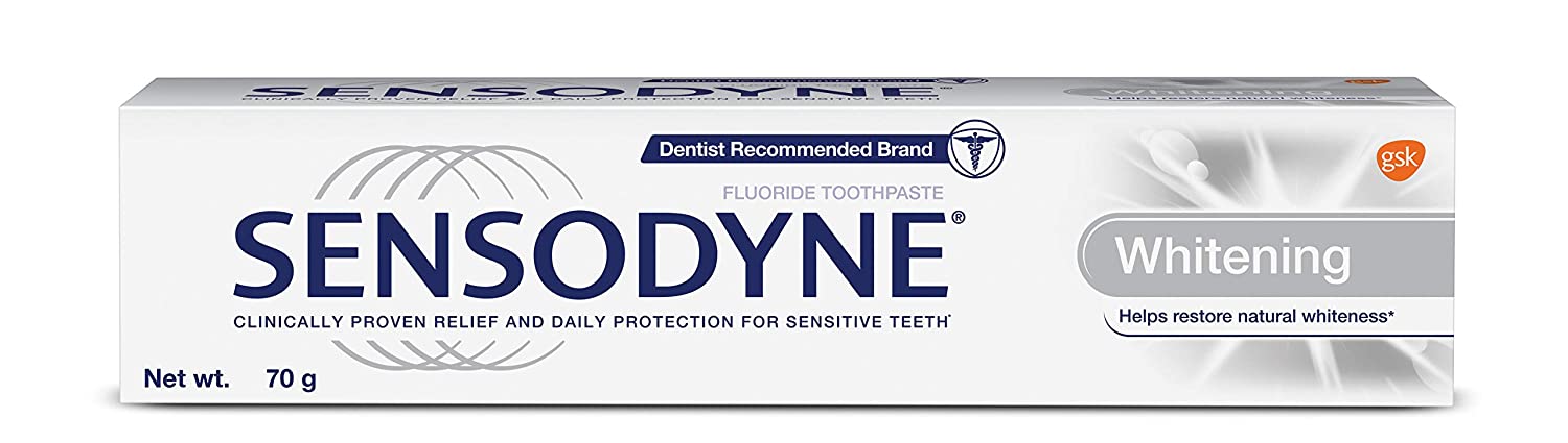 Sensodyne Sensitive Toothpaste Whitening - 70 g