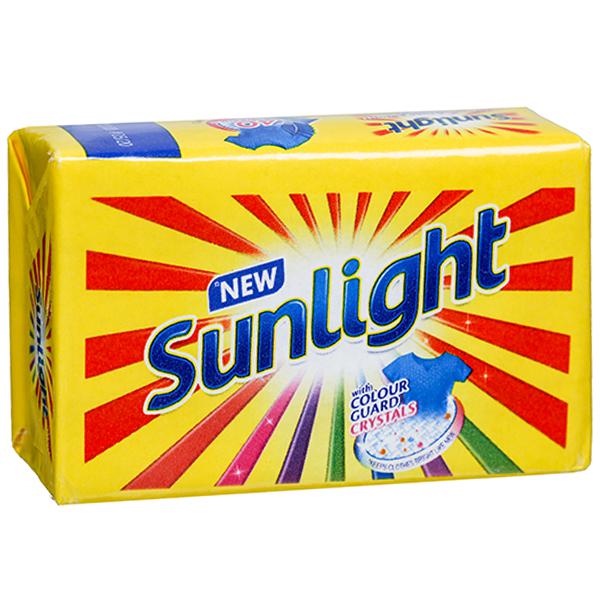 Sunlight With Colour Guard Crystals Detergent Bar 150 g