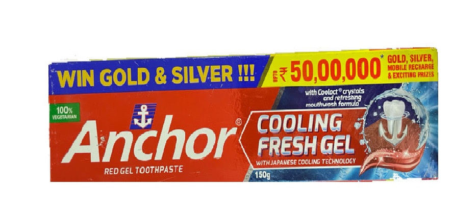 Anchor Red Cooling Fresh Gel Toothpaste 150g