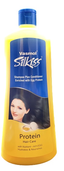 VASMOL SILKISS PROTEIN SHAMPOO PLUS CONDITIONER- 1025ML