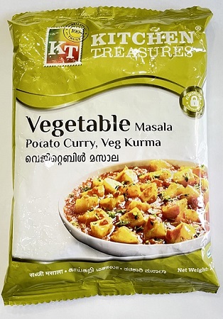 Kitchen Treasures vegetables masala potato curry veg kurma 100g