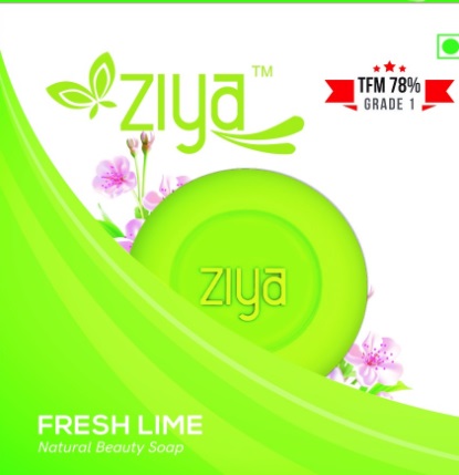 Ziya Fresh lime  natutal beauty soap 100g