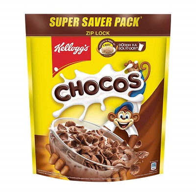 Kellogg's Chocos, High in Protein, B Vitamins, Calcium And Iron, 1.2kg Pack