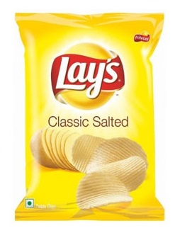 Lay's Potato Chips - Classic Salted  Flavour, 52g