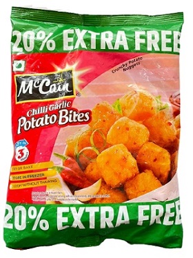 McCain Chilli Garlic Potato Bites, 504g