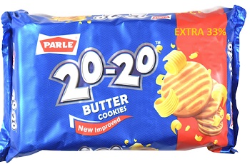 Parle 20-20 Butter Cookie Biscuits, 150g