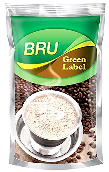 Bru Green label coffee - 500g