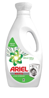 Ariel Matic Liquid Detergent, Front Load, 1 Litre