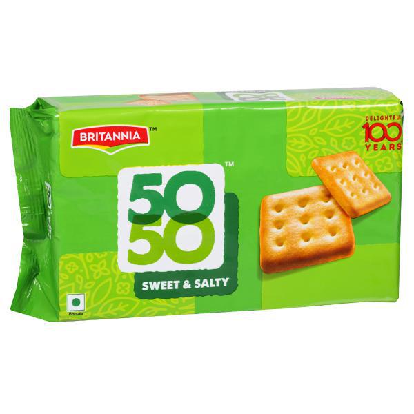 Britannia 50-50 Sweet And Salty Biscuits 200g