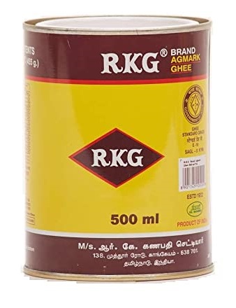 RKG Pure Ghee 500ml Tin