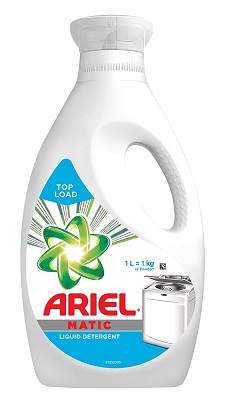 Ariel Matic Liquid Detergent, Top Load,  1lt