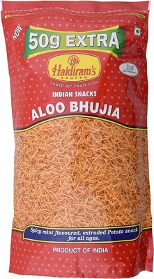 Haldiram's Aloo Bhujia  (350+50 g)