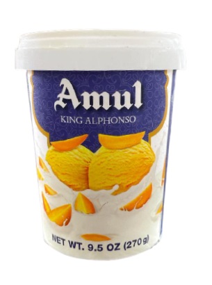 Amul King Alphonso Ice Cream, 270g Tub