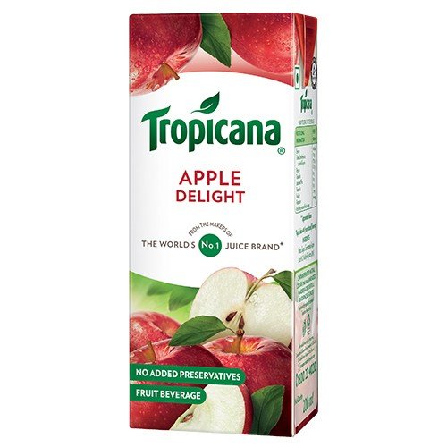 Tropicana Apple Delight Tetra Fruit Juice 1L