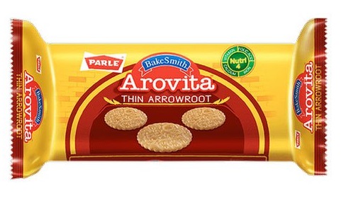 Parle Bakesmith Arovita Thin Arrowroot Biscuit, Packaging Size: 150g