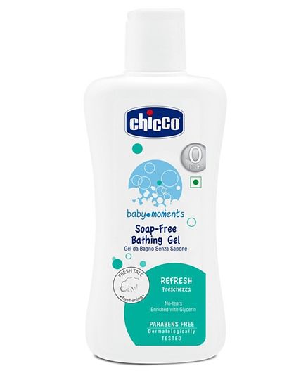 Chicco 100 % Soap Free Bathing Gel Refresh - 100 ml