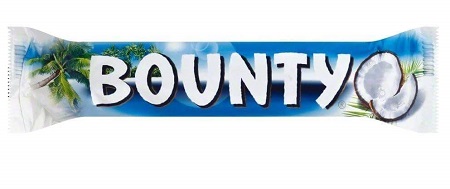 Bounty Chocolate Bar, 57g