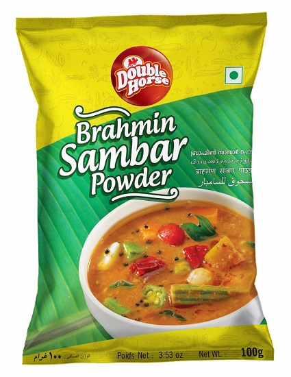 Double Horse Brahmin Sambar Powder 100g