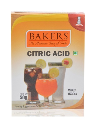 Bakers Citric Acid 50 Grams