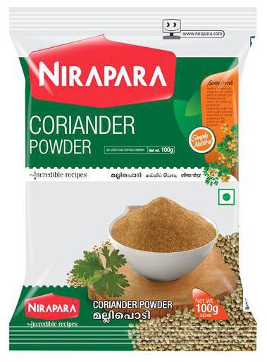 Nirapara Powder - Coriander 100 g