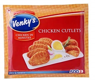 Venkeys chicken cutlets 500g