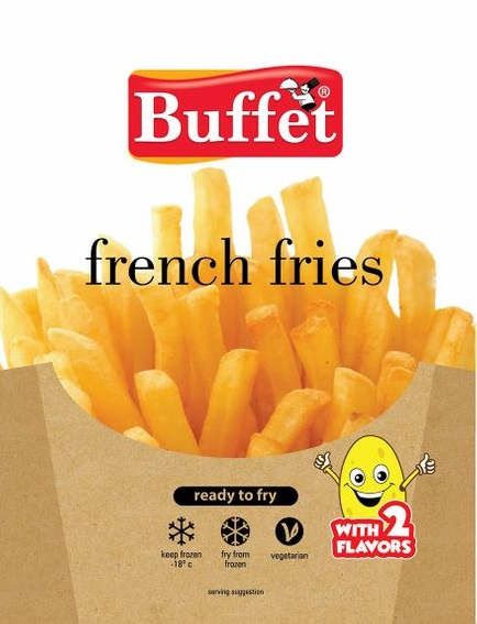 Buffet French fries 420g