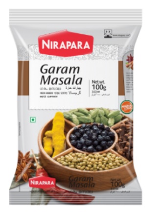 Nirapara  Garam Masala, 100g Pouch