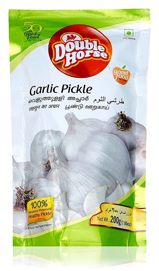 Double Horse Garlic Pickle, 200g