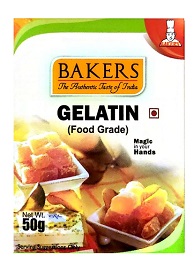 Bakers Gelatin Food grade 50g