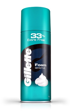 Gillette Sensitive Shaving Foam Sensitive 418g