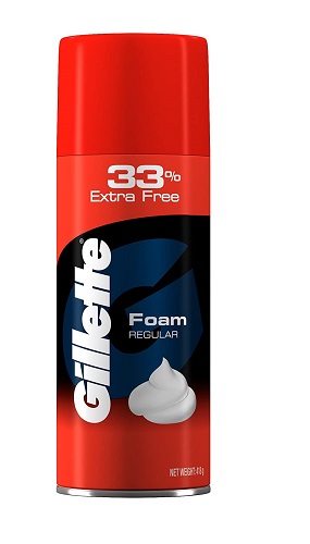 Gillette Sensitive Shaving Foam regular 418g