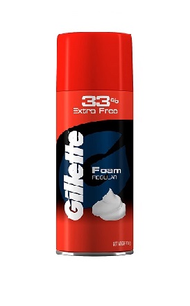 Gillette Sensitive Shaving Foam Sensitive 196g