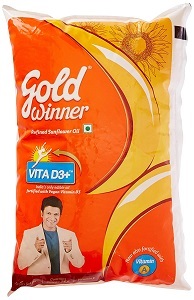 Gold Winner 1lt oil  Pouch