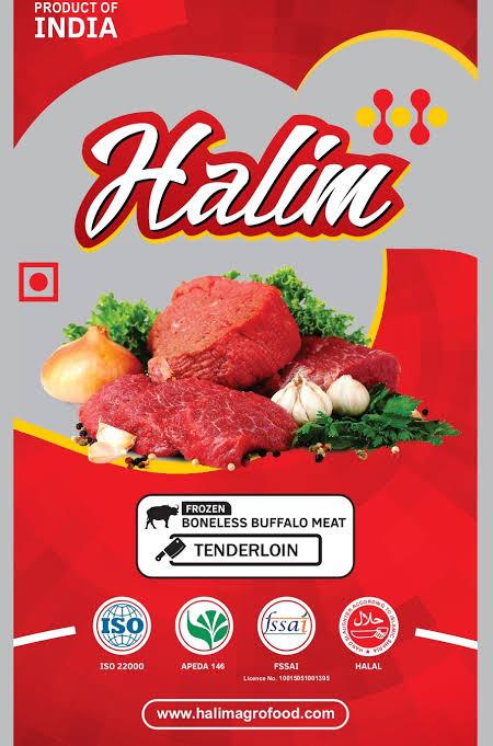 Halim Boneless buffalo meat  900g