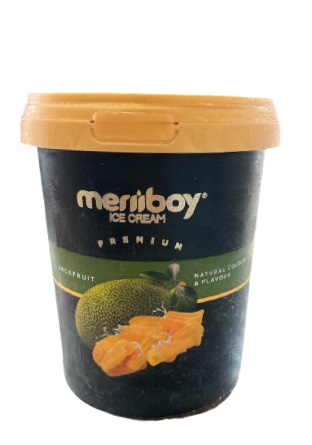 Merriboy Jackfruit Ice cream  500ML Tub