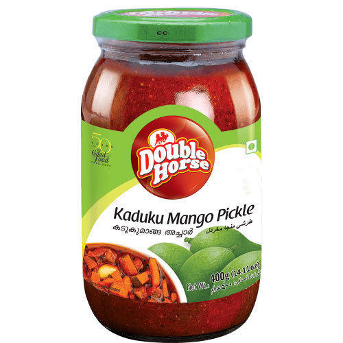 Double Horse Kaduku Mango Pickle, Packaging Size: 400g