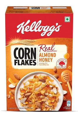 Kellogg’s Corn Flakes Real Almond and Honey 300g