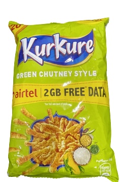 Kurkure Namkeen - Green Chutney Rajasthani Style 90g