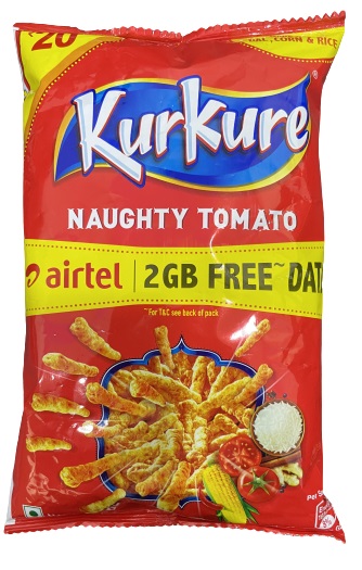 Kurkure Naughty Tomato, 45g